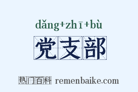 党支部是什么意思的图片